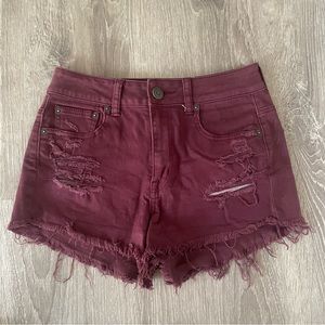 American Eagle Womens Stretch Shorts Size 2